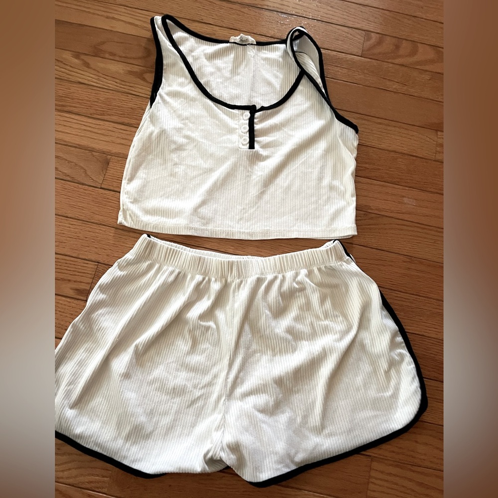 Women’s Ribbed PJ set